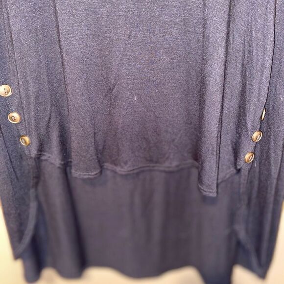 Misia Black 3/4 Sleeves Size 1X - Picture 5 of 8